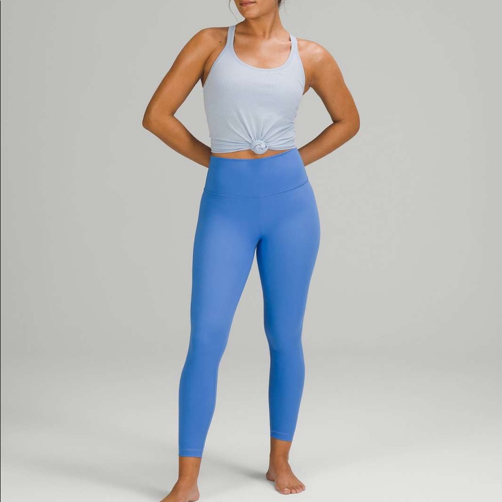 Lululemon Blue Nile Wunder Leggings High Rise